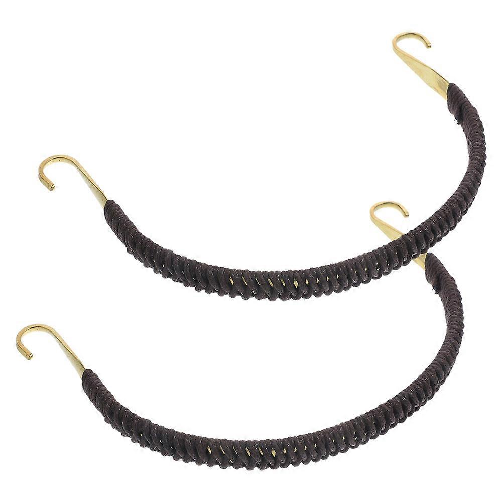 Copper and Rattan Teapot Replacement Handle with Antiscald Function for Home Use Black 2 Pieces