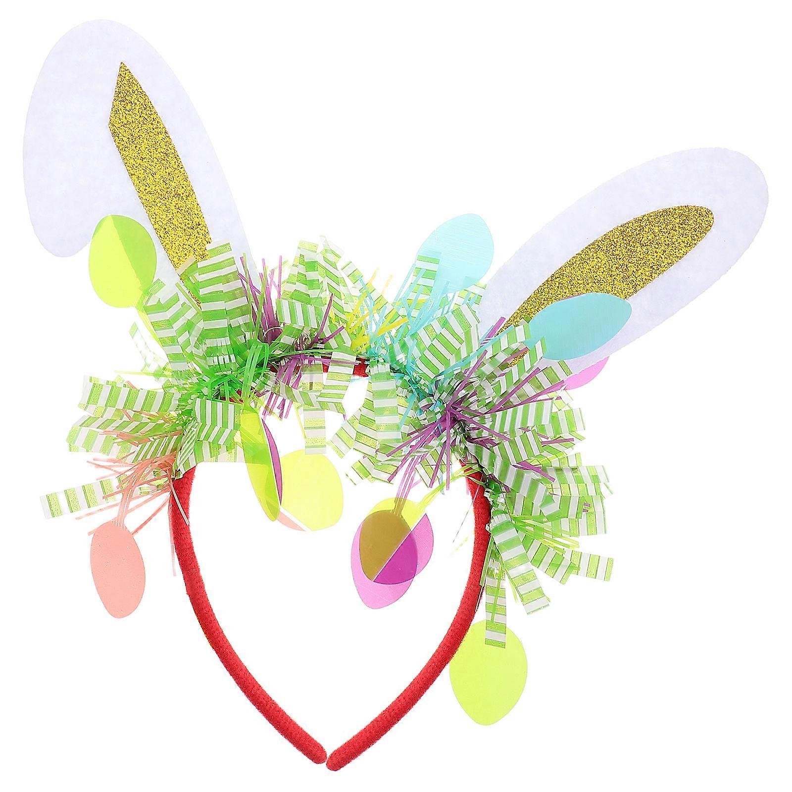 Fun Rabbit Ears Headband, Comfortable Accessory for Performances and Events