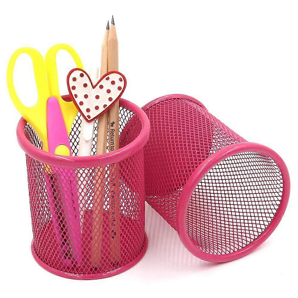 Round Wire Pencil Stand for Efficient Desk Supply Management