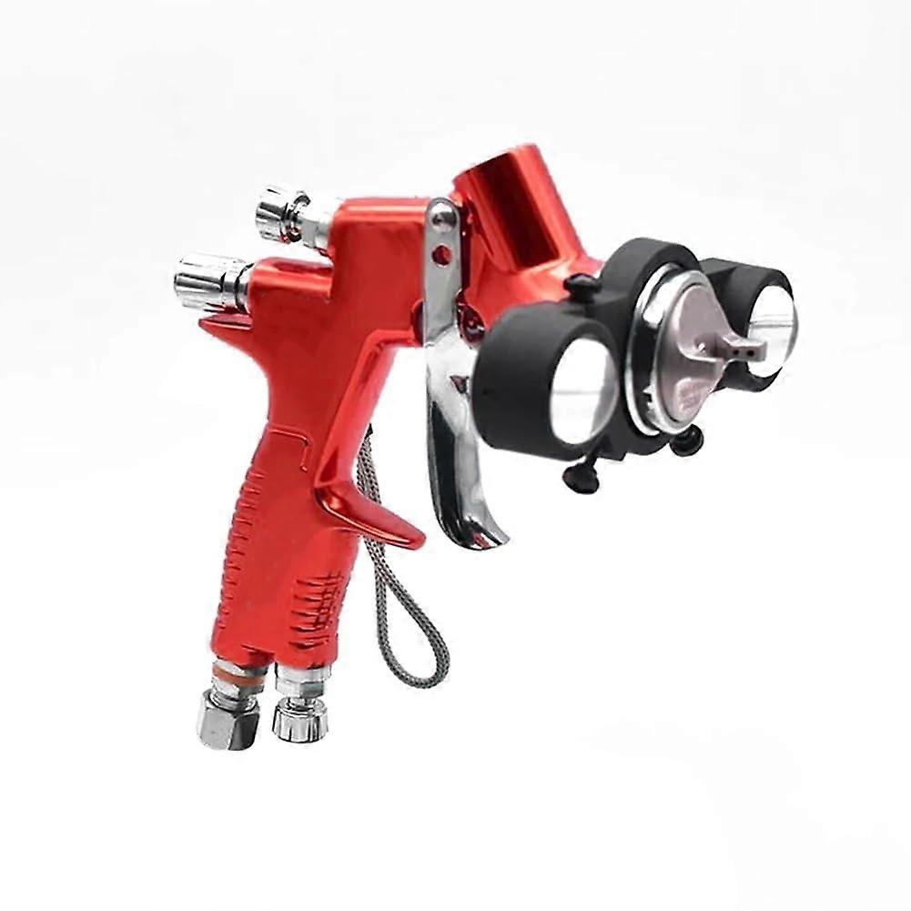 Universal Car Spray Gun Light Adjustable Dual-Color Headlamp for DIY Auto Decoration