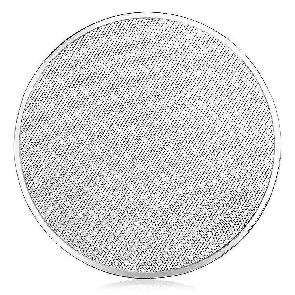 Reusable pizza baking tray, round, fine mesh, seamless, heatresistant, cake net, restaurant, 22.9 cm approx. 22.9 cm