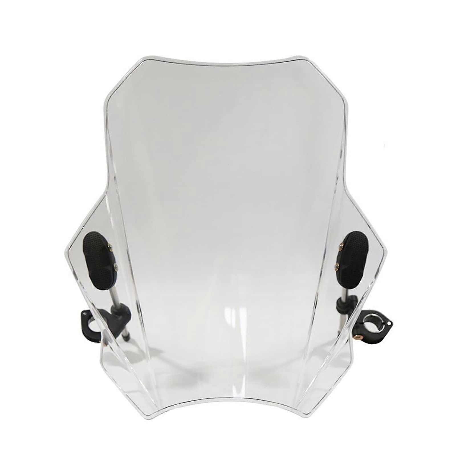 Windshield Spoiler For Himalayan Scram 411 2022-2023 Motorcycle Universal Fit Transparent