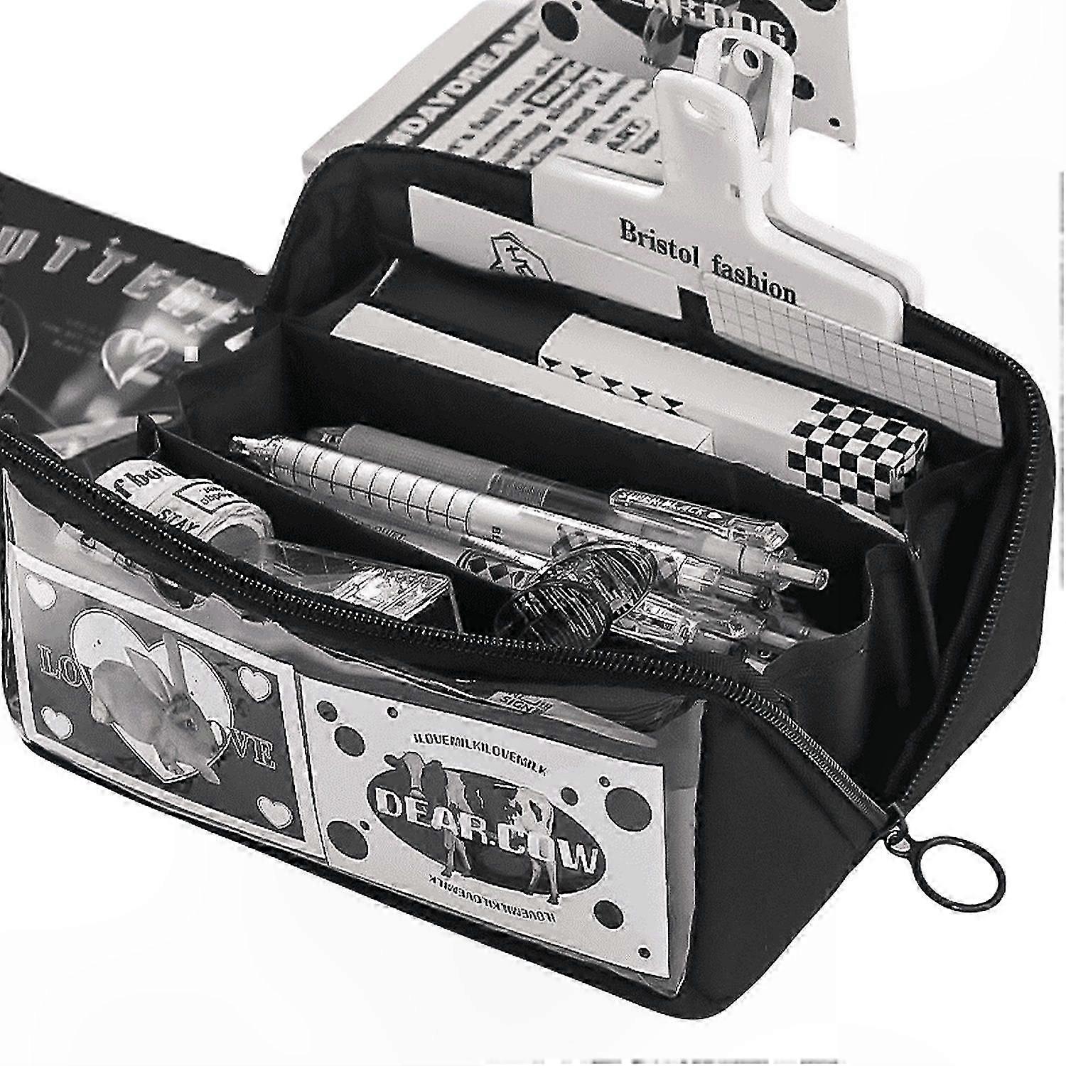 Big Pencil Case for School and Office Supply Storage Organization Box