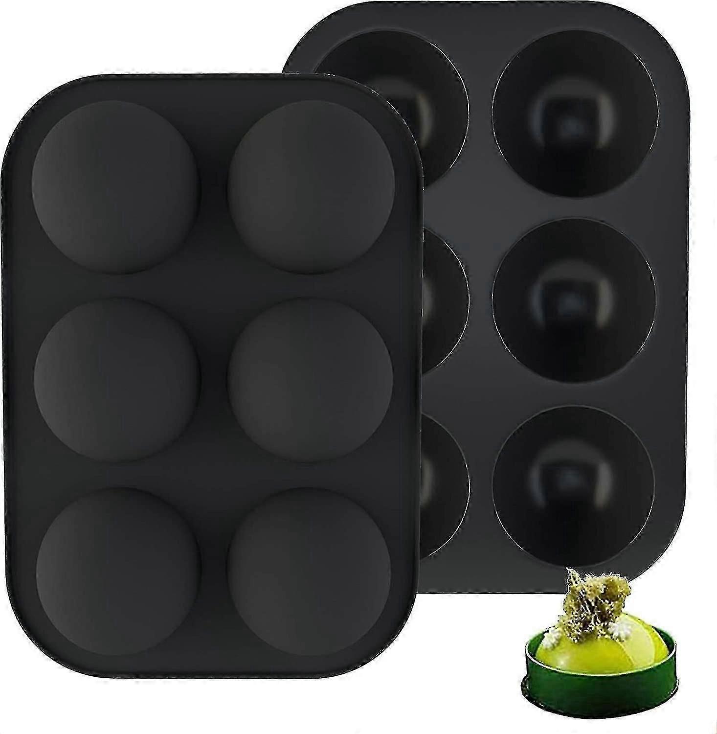 Ungiftige Silikon-Kuchenformen zum Backen und Desserts (2er-Pack, BPA-frei)