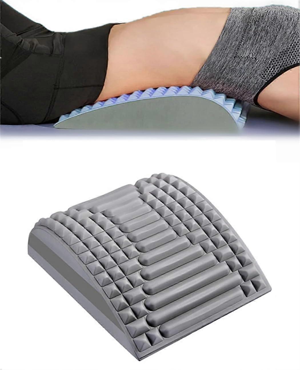 Back Stretcher For Pain Relief, Unisex Neck And Spine Cracker, Multi-Functional Spine Board, Posture Corrector, Grey
