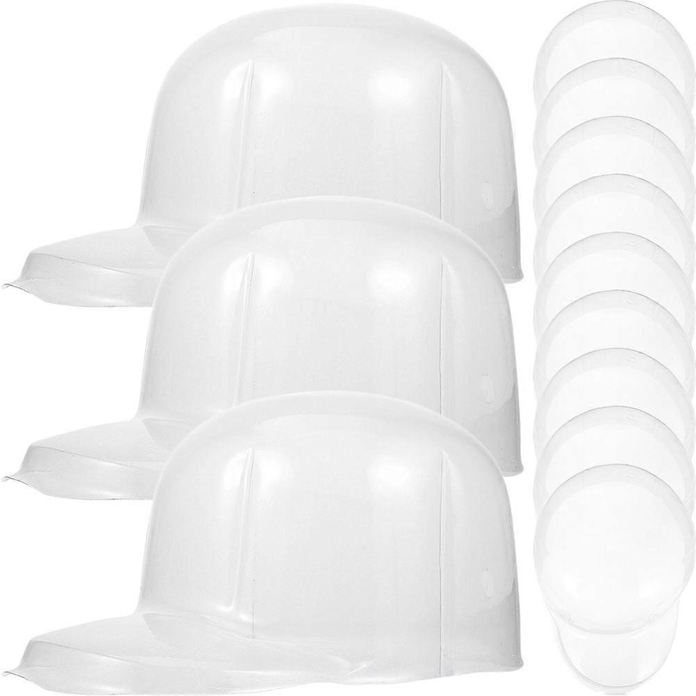 12pcs PVC Baseball Hat Stand Rack Tabletop Hat Display Stand Hat Cap Rack