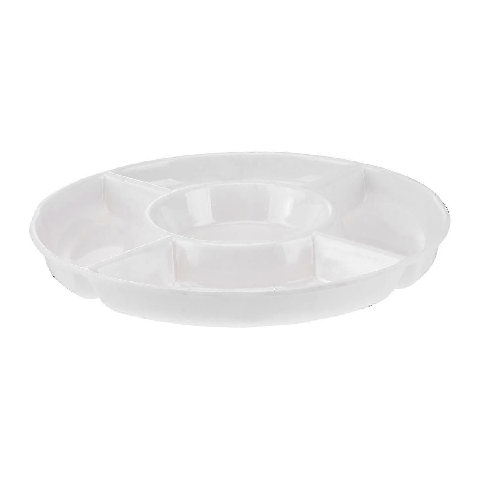Ozone Compatible Sectioned Platter for Elegant Table Settings and Parties
