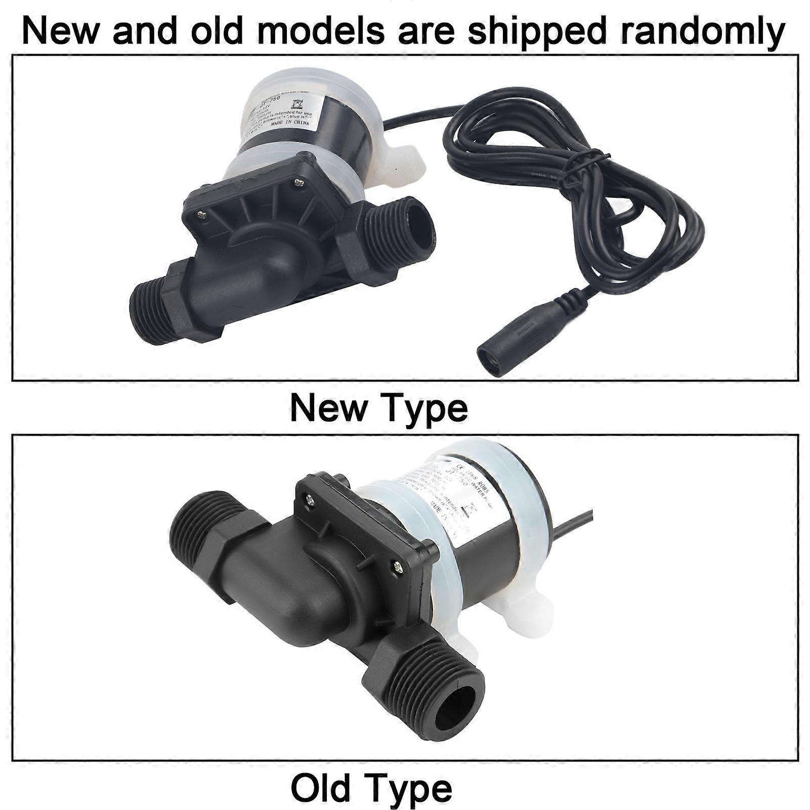 Mini DC Boost Water Pump JT-750 12V 700L/H 20mm Thread
