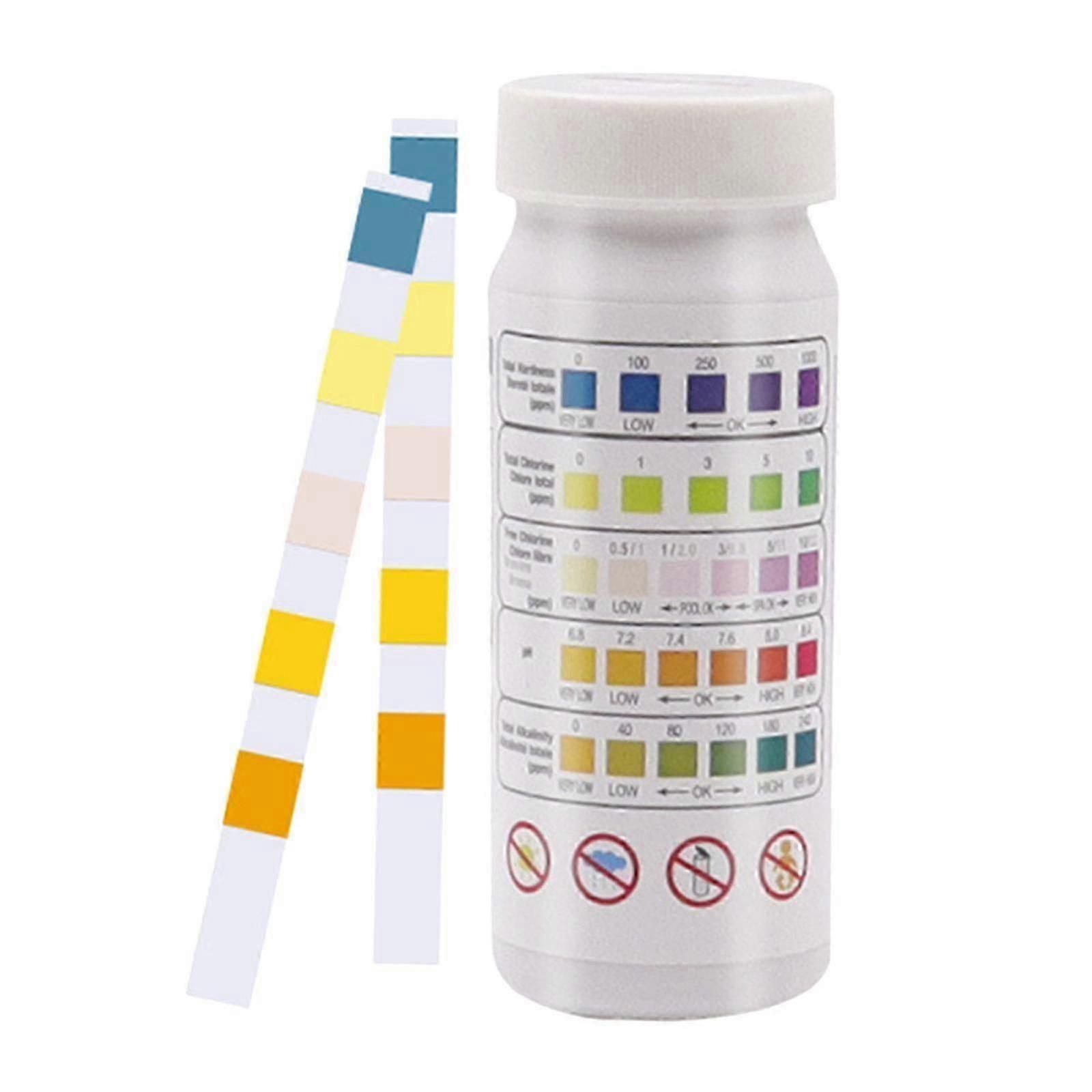 1 Bottle Pool Test Strip Alkalinity Hardness