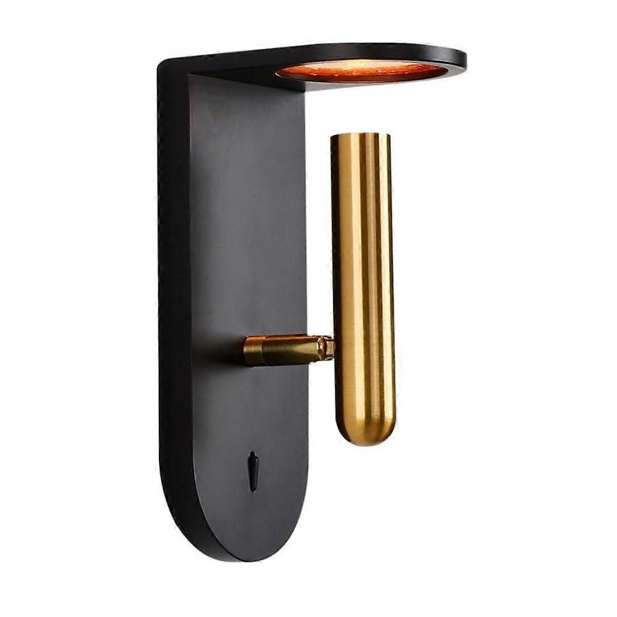 Wall Sconces White Hardwired Wall Mounted Reading Light Switch 360-Rotatable 90-Degree Adjustable 3W 3000K Bedroom