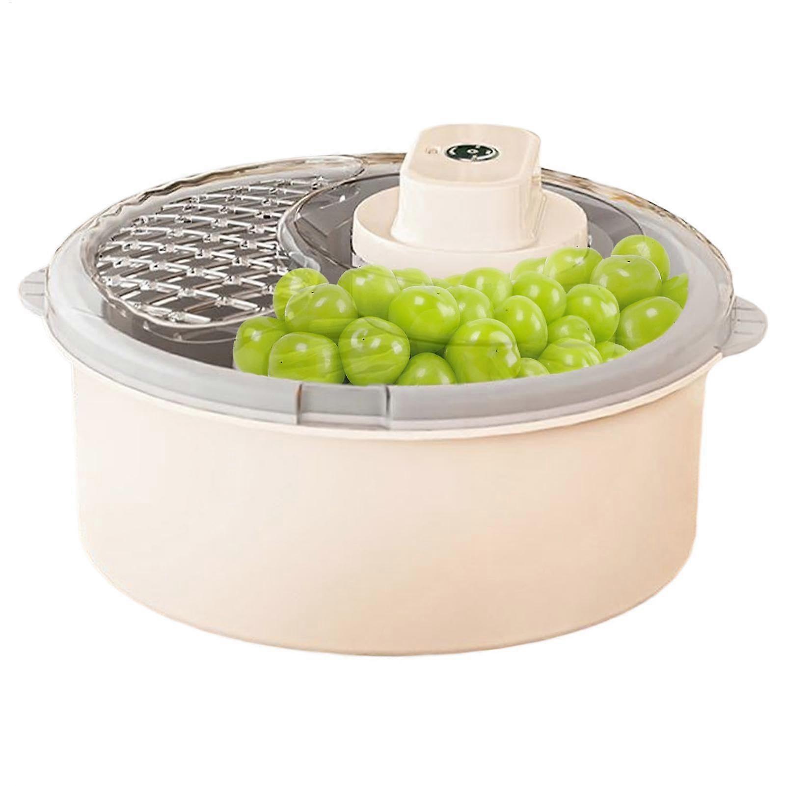 水果盘清洁器旋转器手动或电动多功能厨房电器