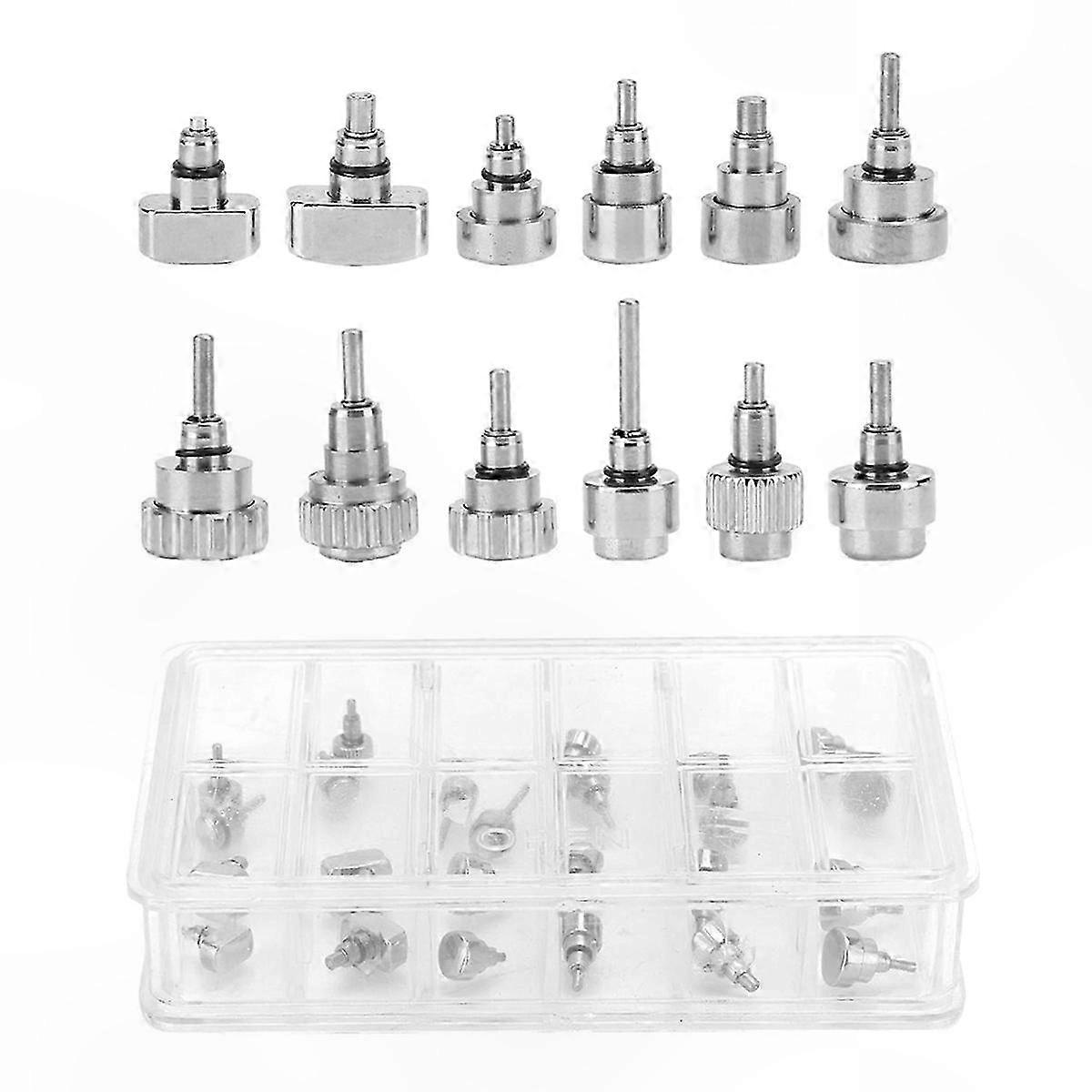 Watch Repair Tool Stainless Steel Push Button Press for Maintenance