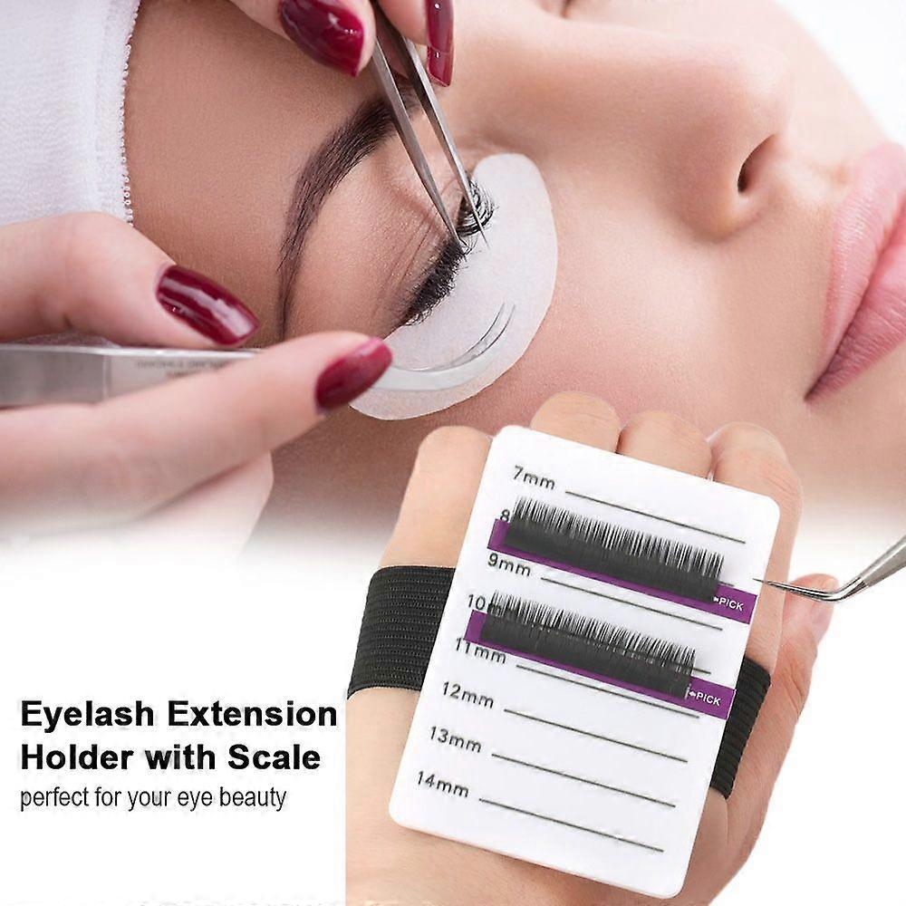 Eyelash Extension Supplies Lashes Extension Holder Scale Tray Stand Strip of Lashes Grafting Tool