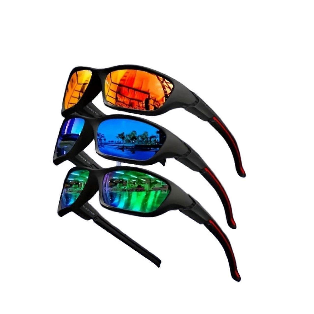 Outdoor polarized sunglasses, full-frame structure, UV protection suitable for multiple sports