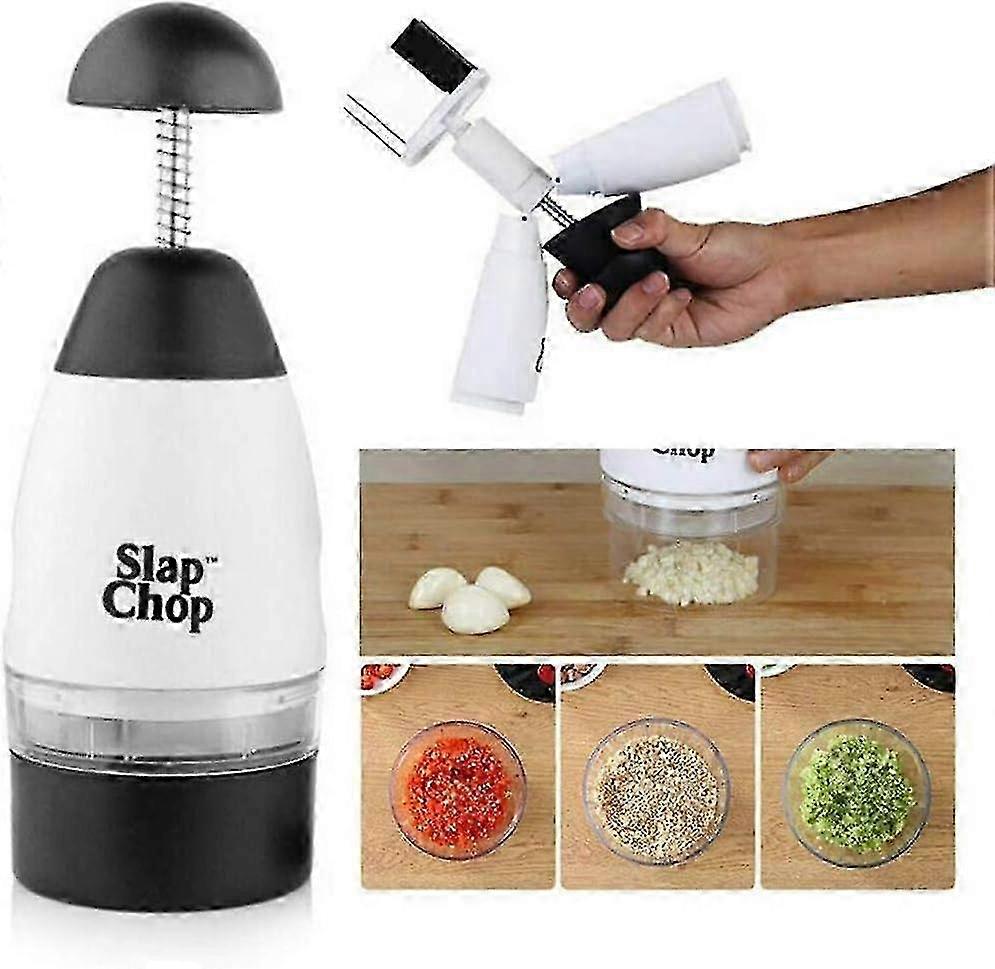 Vegetable chopper for cooking - Slap chop garlic grinder and food processor
