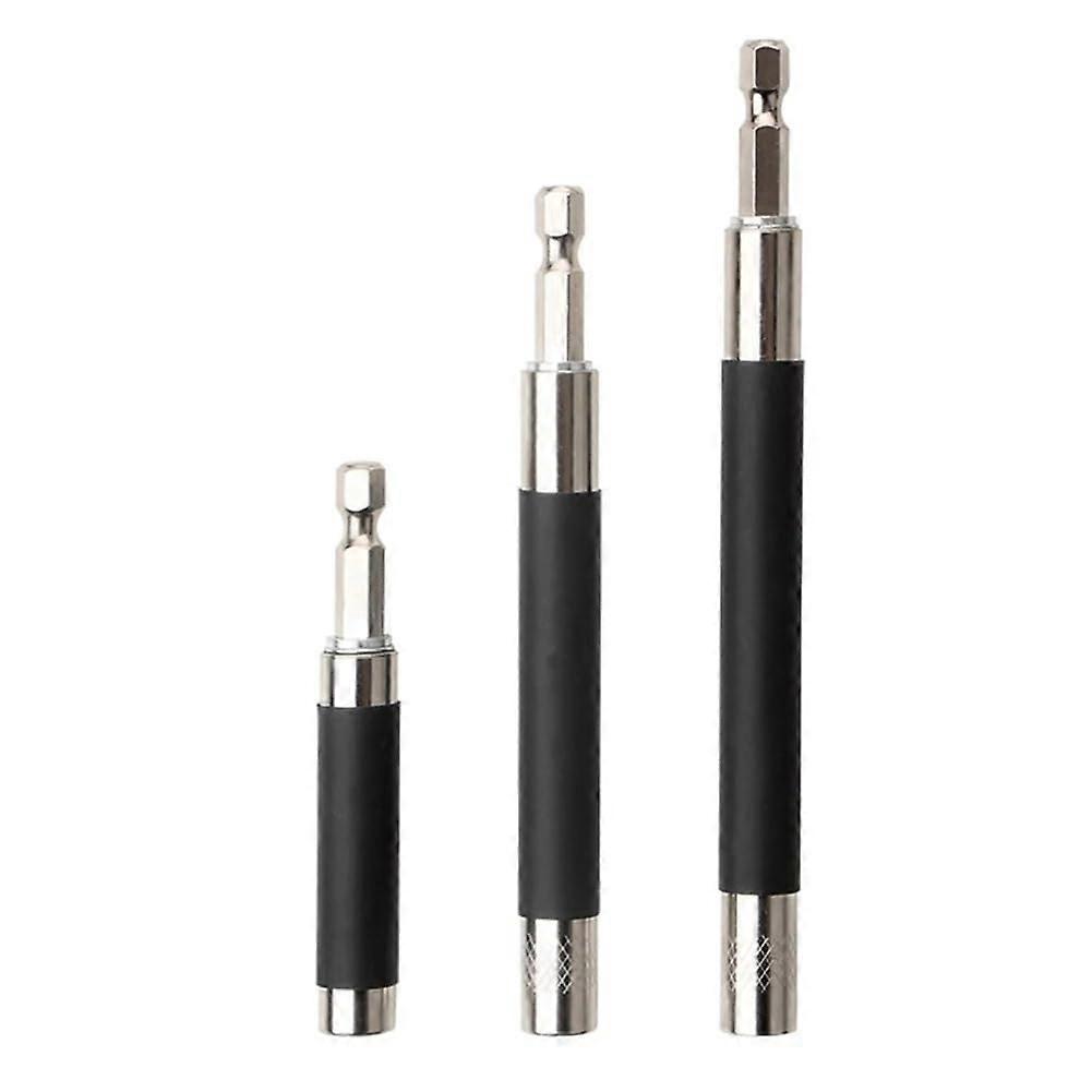 80/120/140MM Magnetic Screwdriver Bit Holder with Quick Release, 1/4 Hex Shank, Compatible with Electric Drill, Extension Rod Bar