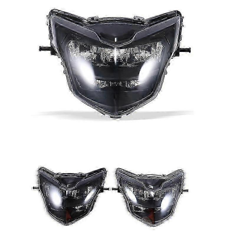 Motorcycle LED headlight fairing, suitable for LC135 V2 - V6, good lighting and long distance