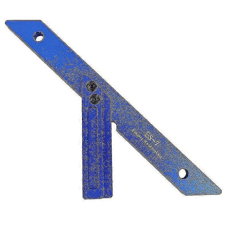 Carpenter's ruler, ES - 7, 0.1mm accuracy with 45 - degree auxiliary markings