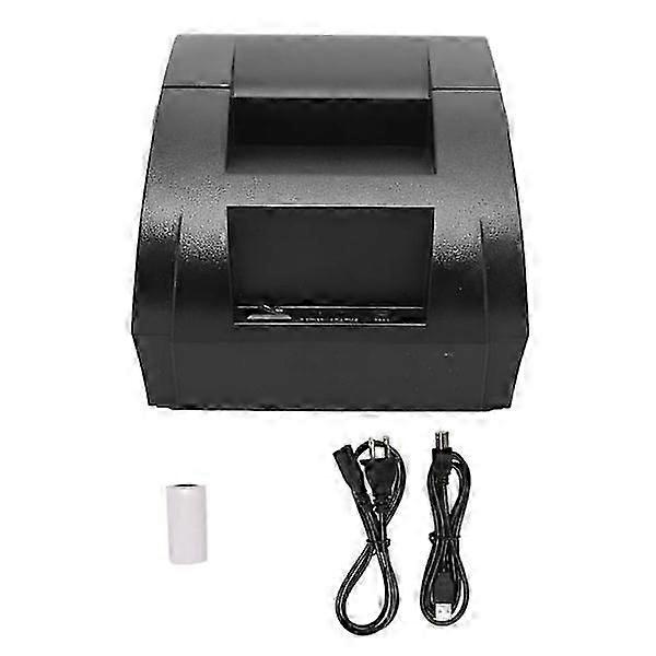 Thermal Printer for 5890K 90mm/s Printing Speed Space Saving TPH Coating Black Label Printing Tool for Win Cs fast