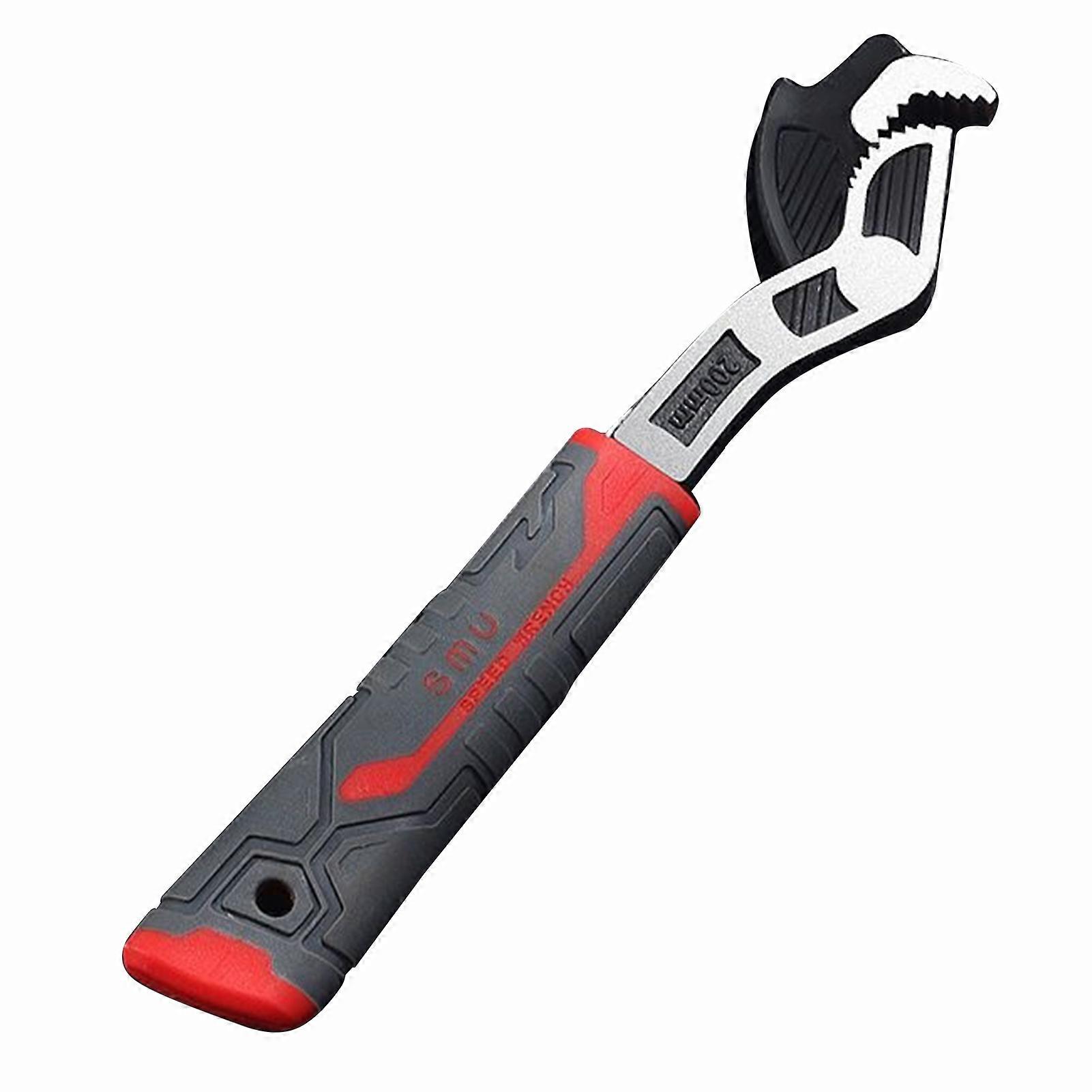 Multifunctional Self-locking Wrench - Heavy Duty Adjustable Tool for Plumbing, Pipe, Machine, and Furniture Repair, Multiple Size