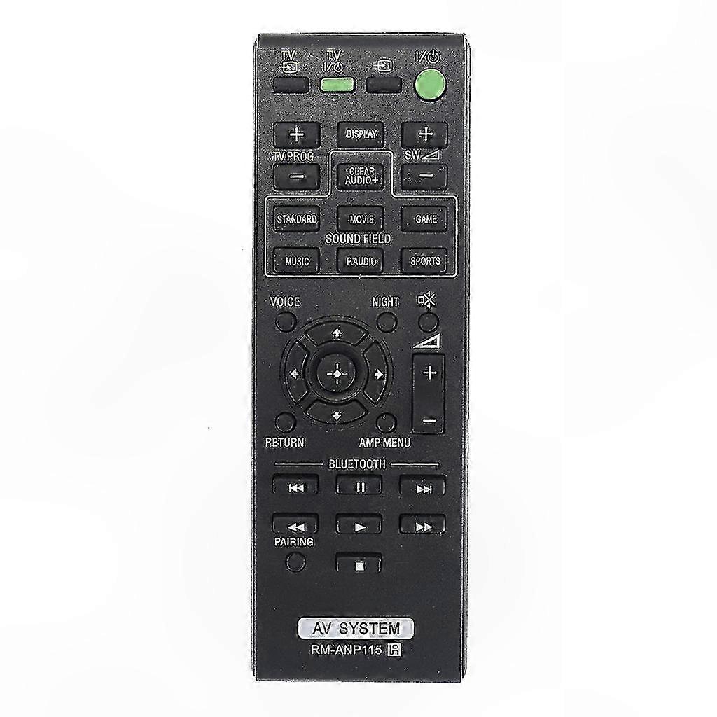 Universal Soundbar Remote Control for Home Theater Systems, Replacement Controller Compatible with Multiple Models
