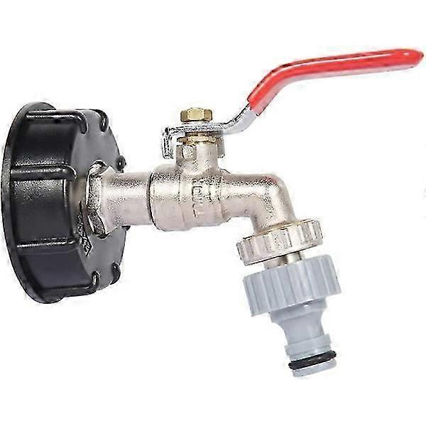 IBC Tank Adapter S60X6 Replacement Valve Fitting 1/2" hose