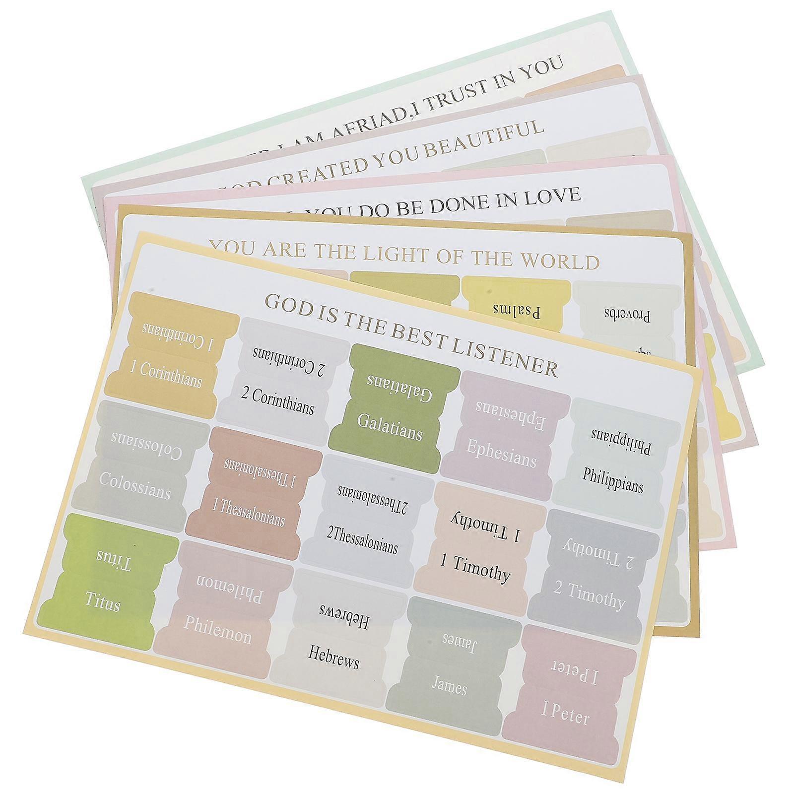 Index Tabs For Note Indexing Practical Design Students 5Sets