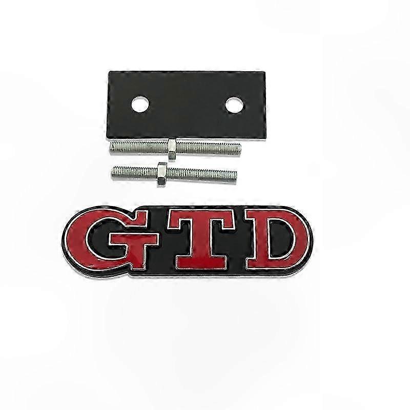 3D Metal Emblem for Front Grille and Rear Trunk, Compatible with Golf Models 2 4 5 6 7 R MK2 MK3 MK4, Car Styling Accessories