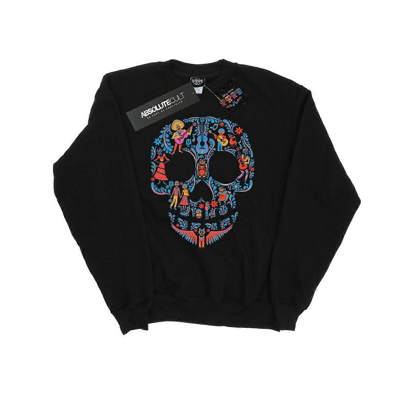 Disney Homme Coco Skull Pattern Sweatshirt