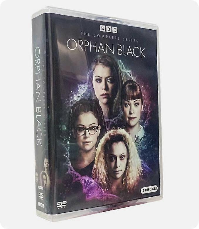 ORPHAN BLACK The Complete Series Season 1-5 ( DVD 2017 15-Disc Box Set ) english version