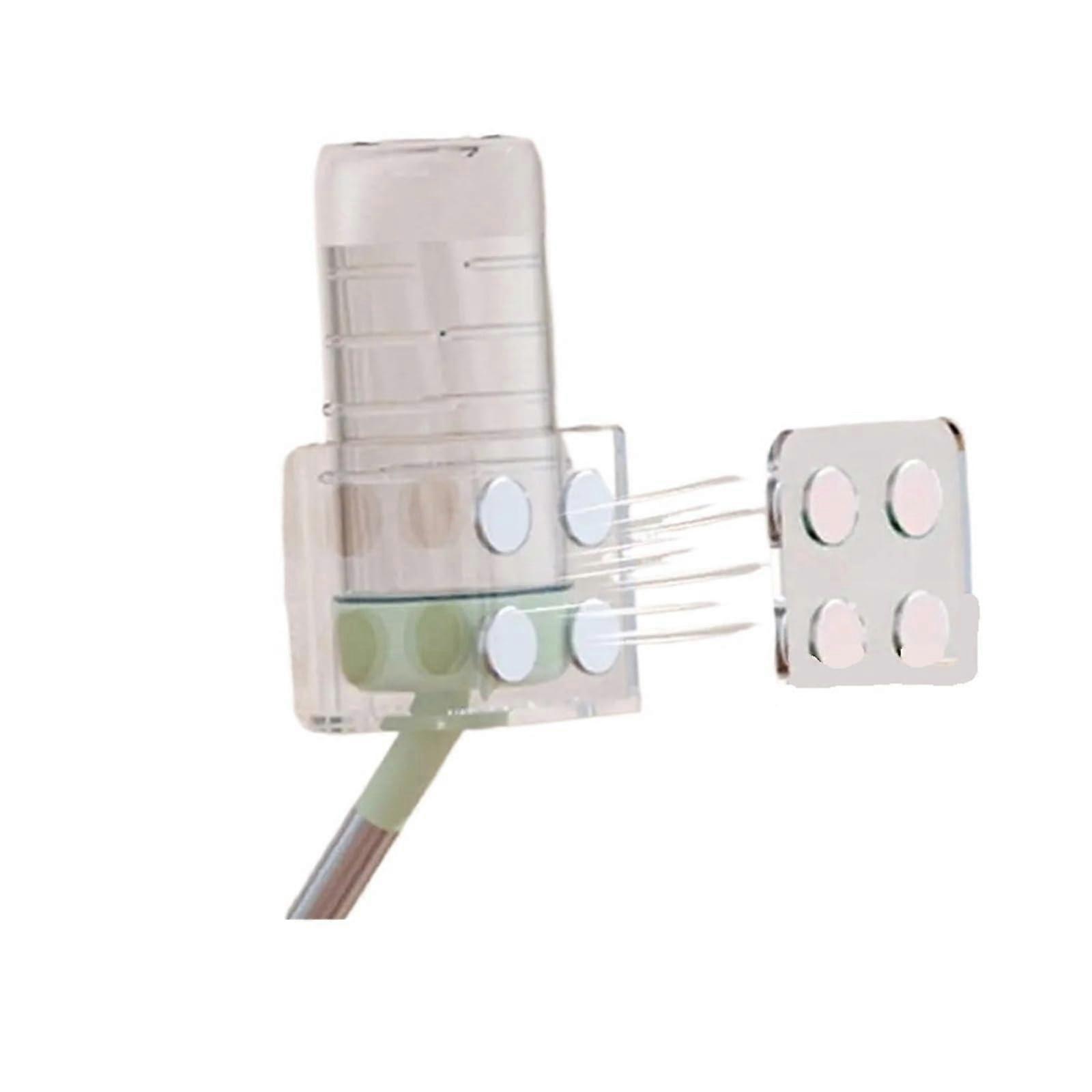 Water Bottle Stand Small Pet Magnetic Holder With Leakproof Bracket For Hamster And Rabbit Clear