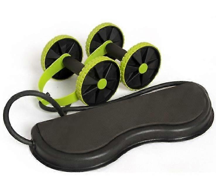 Multifonctionnel ménage Muscle Exercise Double Wheel Ab Roller Trainer