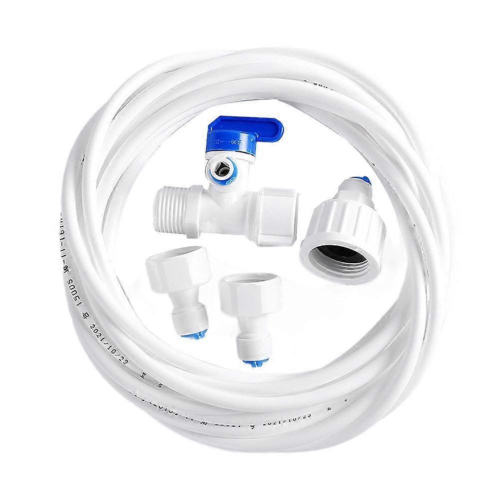 1Set Ice Maker Water Pipe Water Line Connector Kit Ice Maker Installation Kit