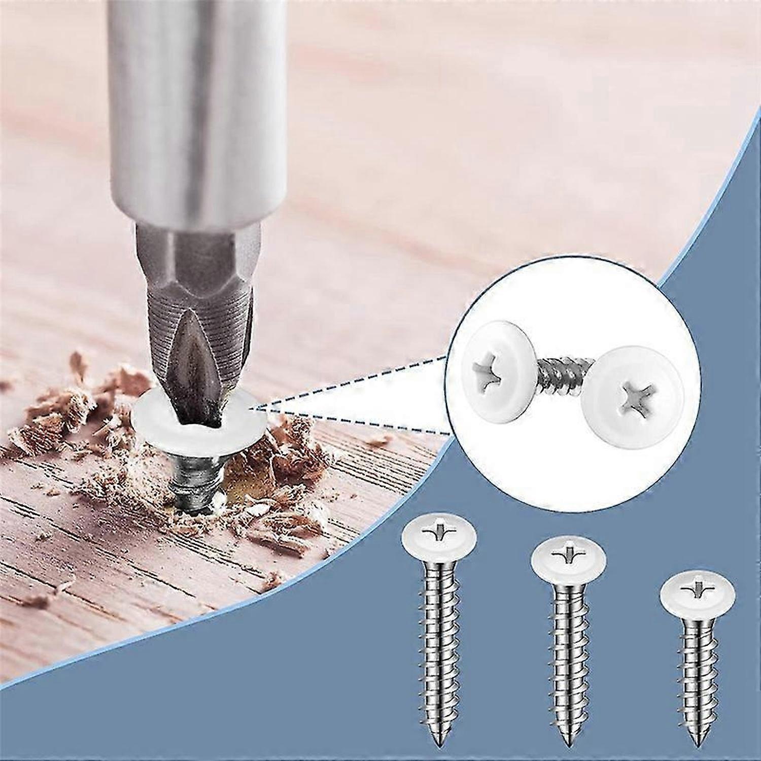 Screw Thread Truss Head Fast Self Tapping White Pan Cabinet Screws