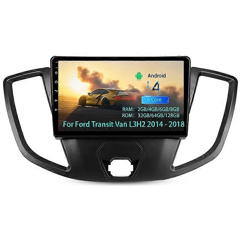 For Ford Transit Van L3H2 2014-2018 Car Android Radio Multimedia Navigation GPS Carplay Stereo Video