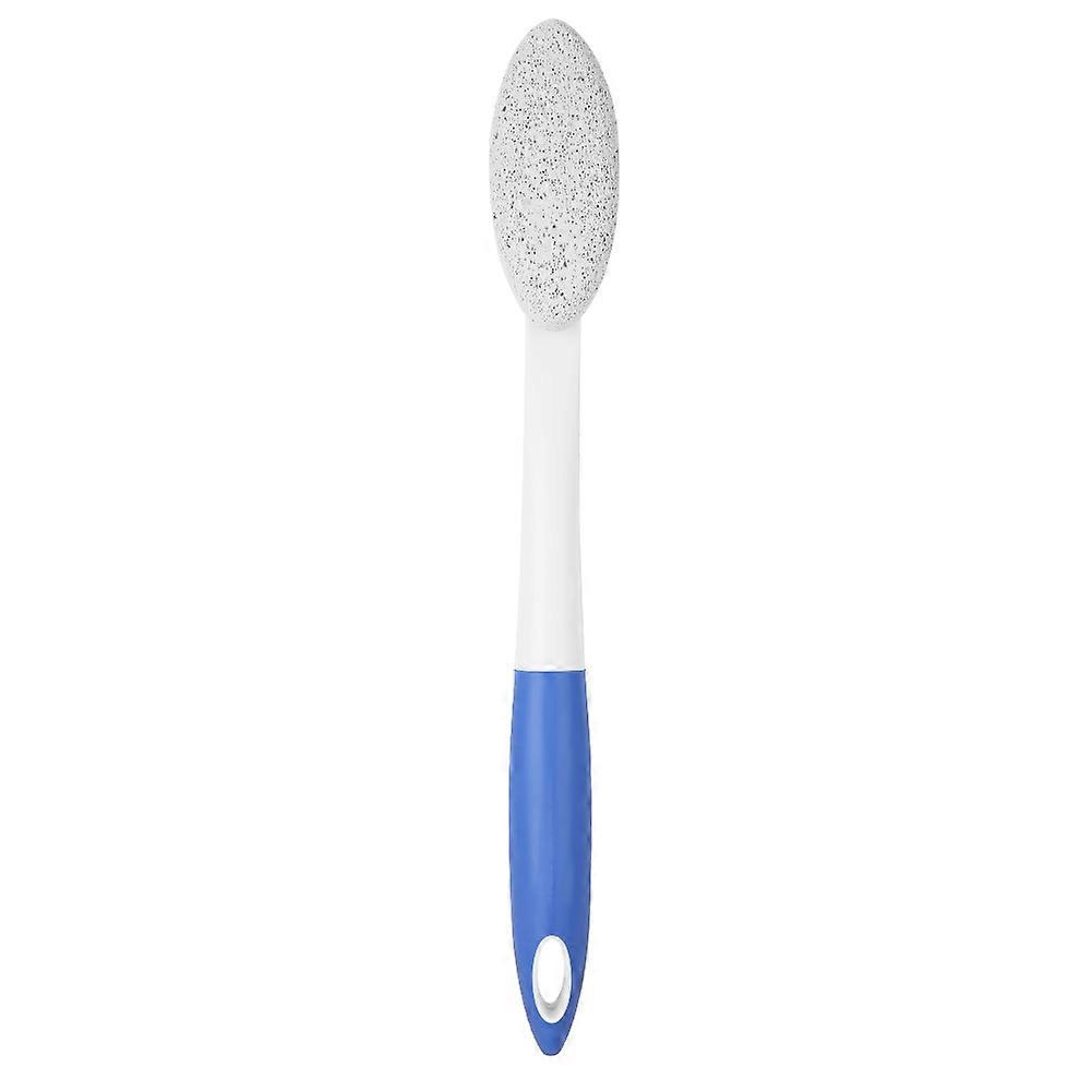 Long Handle Foot Brush for Removing Dead Skin and Cuts, with Exfoliating Pumice Stone and Foot Massager Cleaner