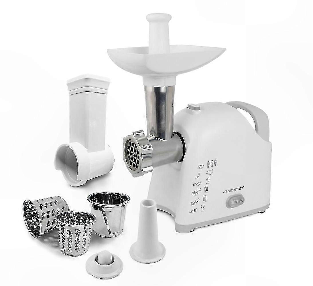 Fleischwolf mit Zerkleinereraufsatz für den Heimgebrauch