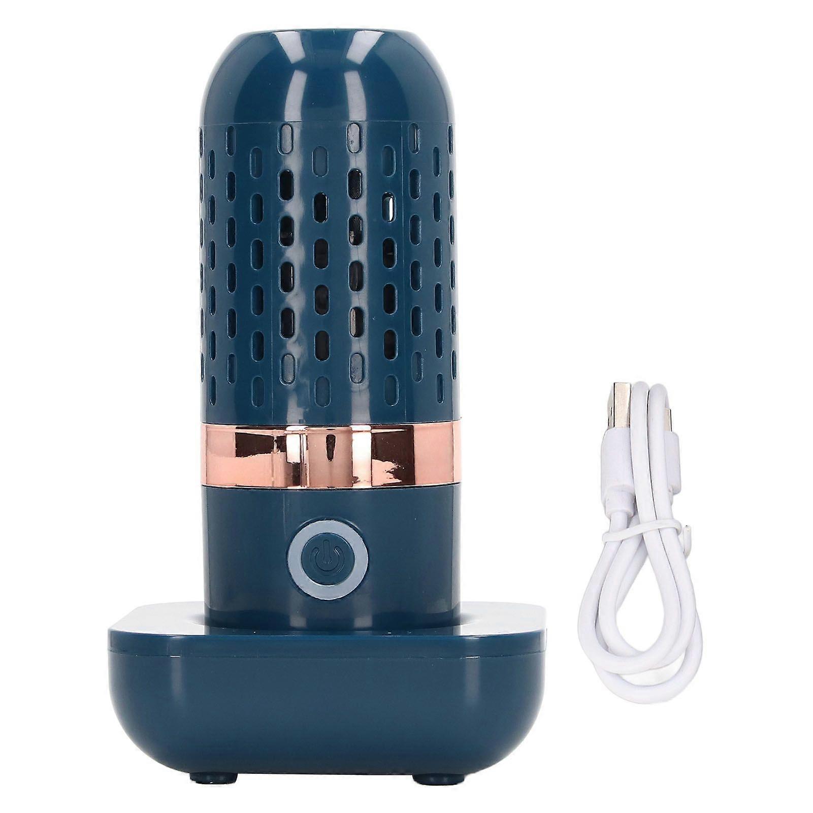 Automatic Vegetable Washing Machine Household Capsule Shape USB Charging Food Purifier for Fruits Rice Meat
