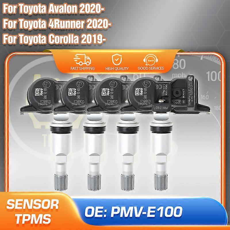 Applicable PMV-E100 TPMS Sensor For Toyota Avalon Toyota 4Runner Toyota Corolla Tire Pressure Sensor Monitoring System 42607-12020 433 MHz