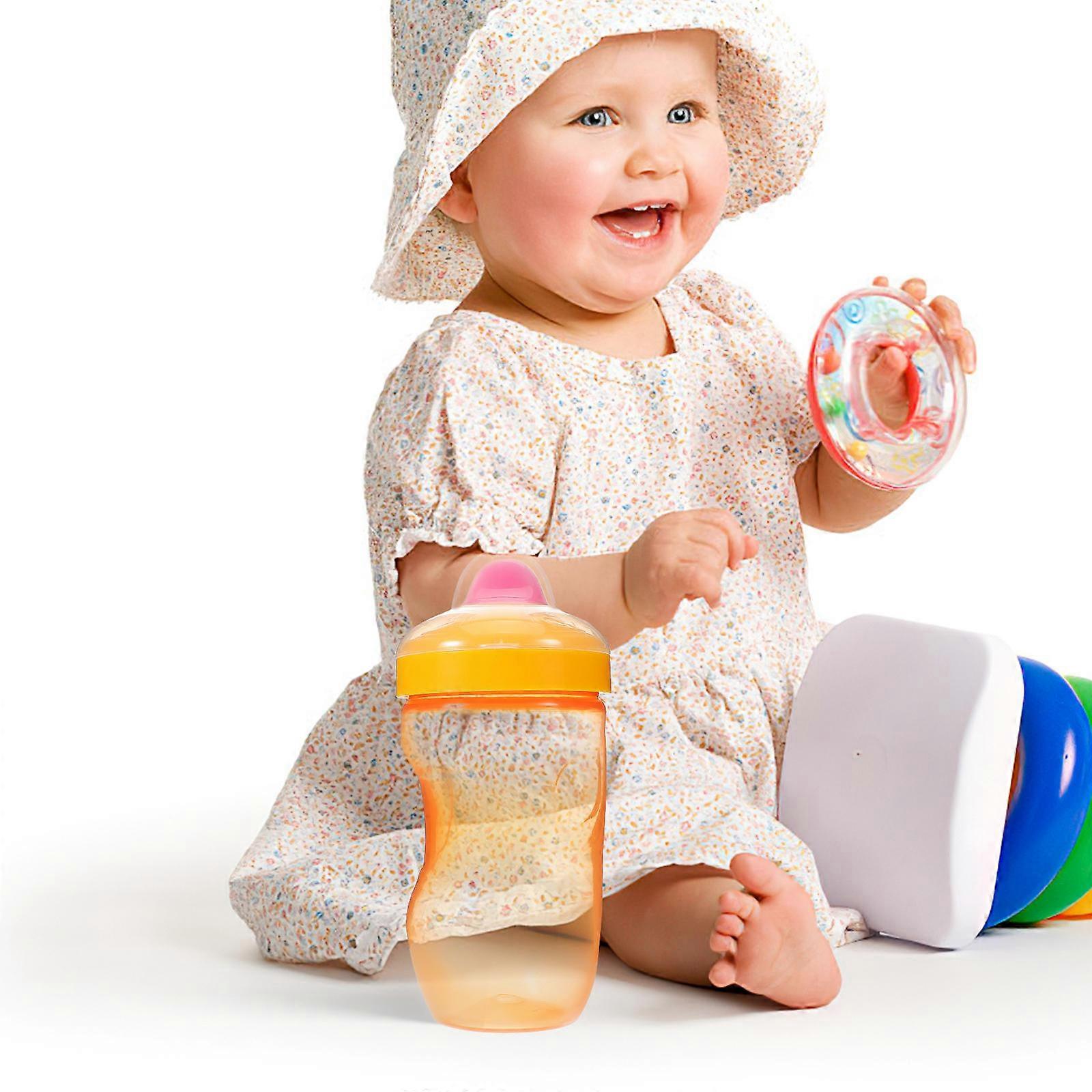 Silicone Baby Cups Spill Proof Cup 2Pcs Toddler Drinking Cups for Kids