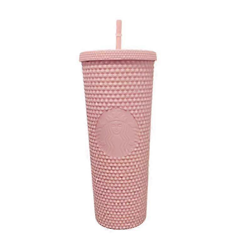 710ml/473ml Diamond Radiant Durian Cup With Straw And Logo 2-Layer Reu