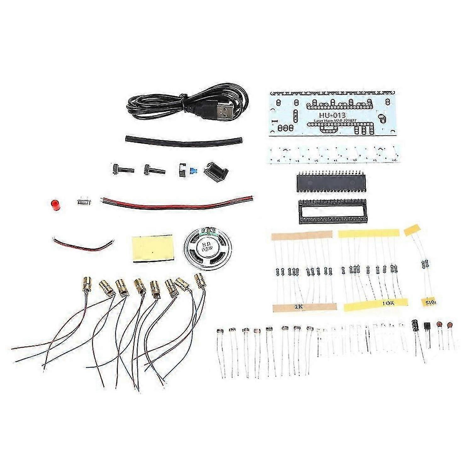 DIY Kit 51SCM Laser Harp Kit String DIY Tastaturen Kit Elektronisches Teil DIY Kit