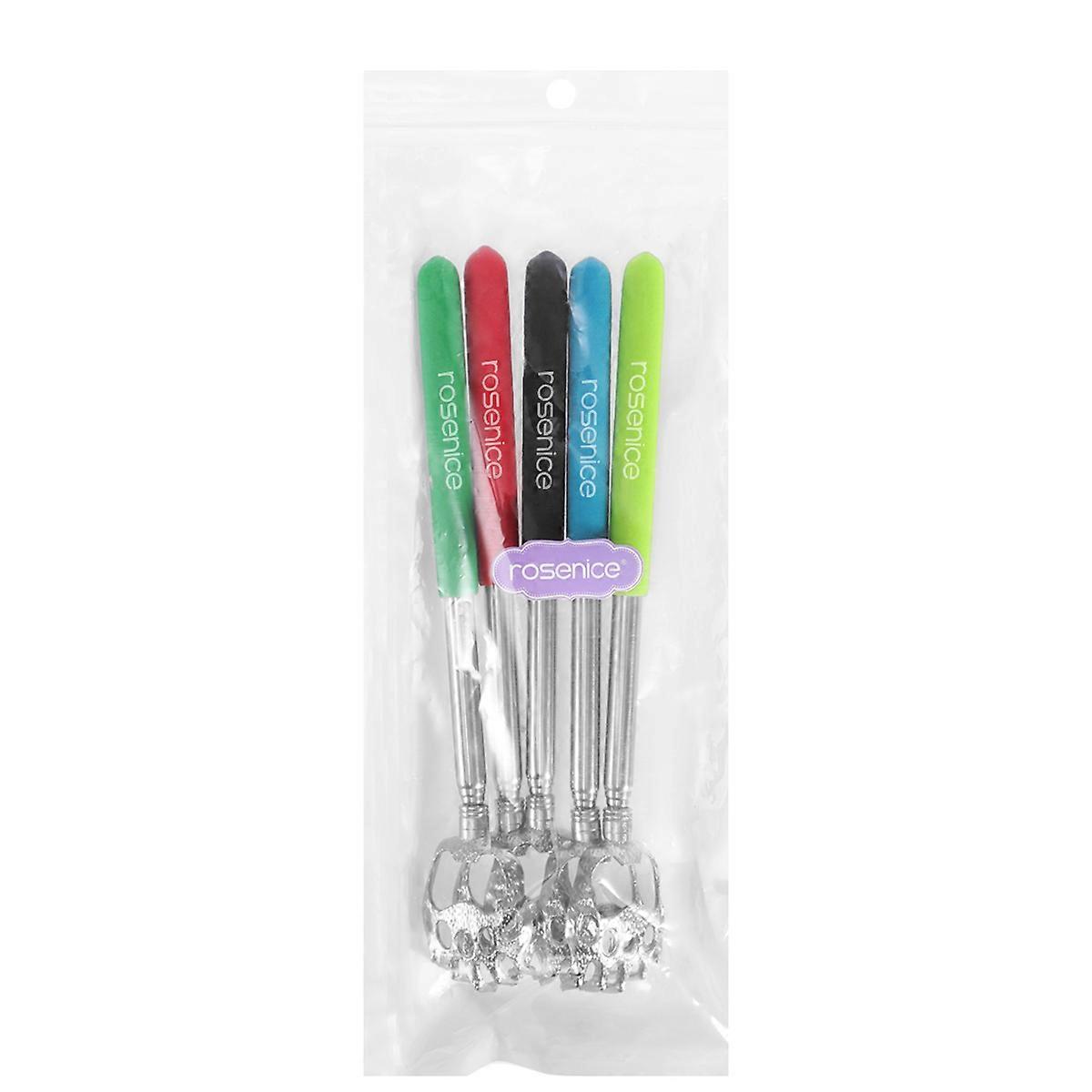 Telescoping Back Scratcher Zinc Alloy for Itching Use 5Pcs
