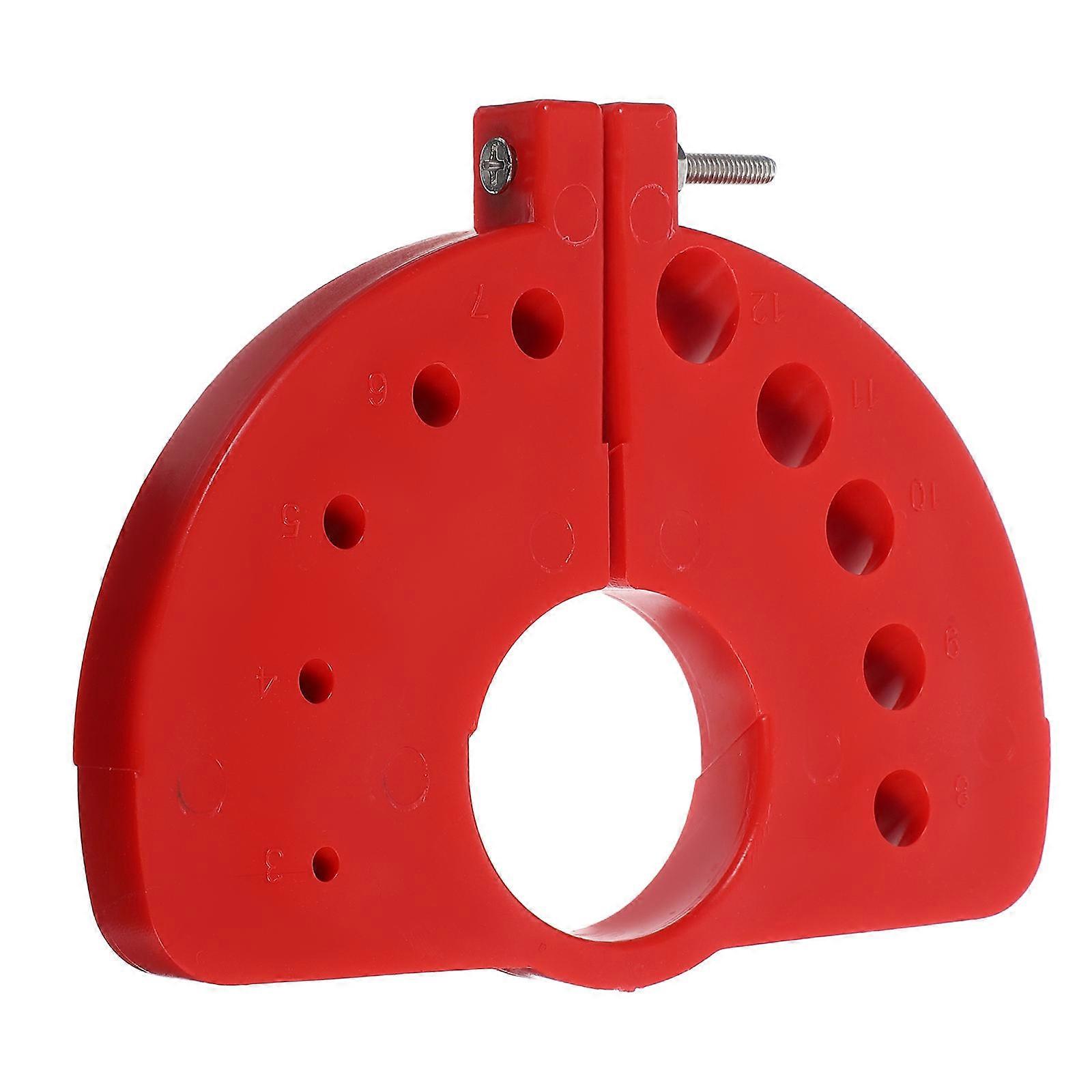 Sharpening Tool Drill Bits Angle Grinder Attachment For Grinding And Sharpening Diy Enthusiasts Metalworking Red 1Pack