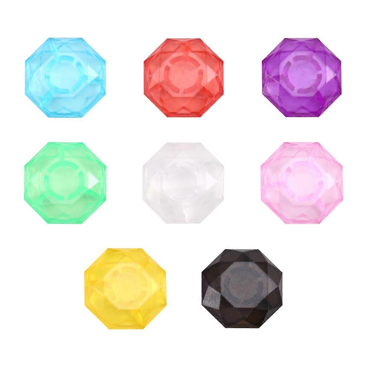 8PCS Multicolor Patch Effect Peg Cap Switch Guitar Effector Tools