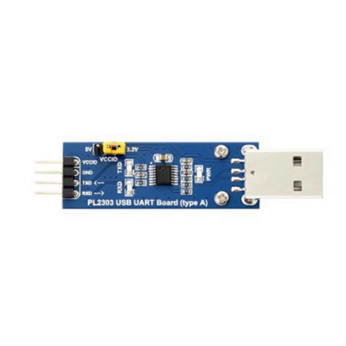 PL2303GS UART to USB TTL Serial Port Module USB-A for Multiple Logic Levels for XP/7/8/10/11