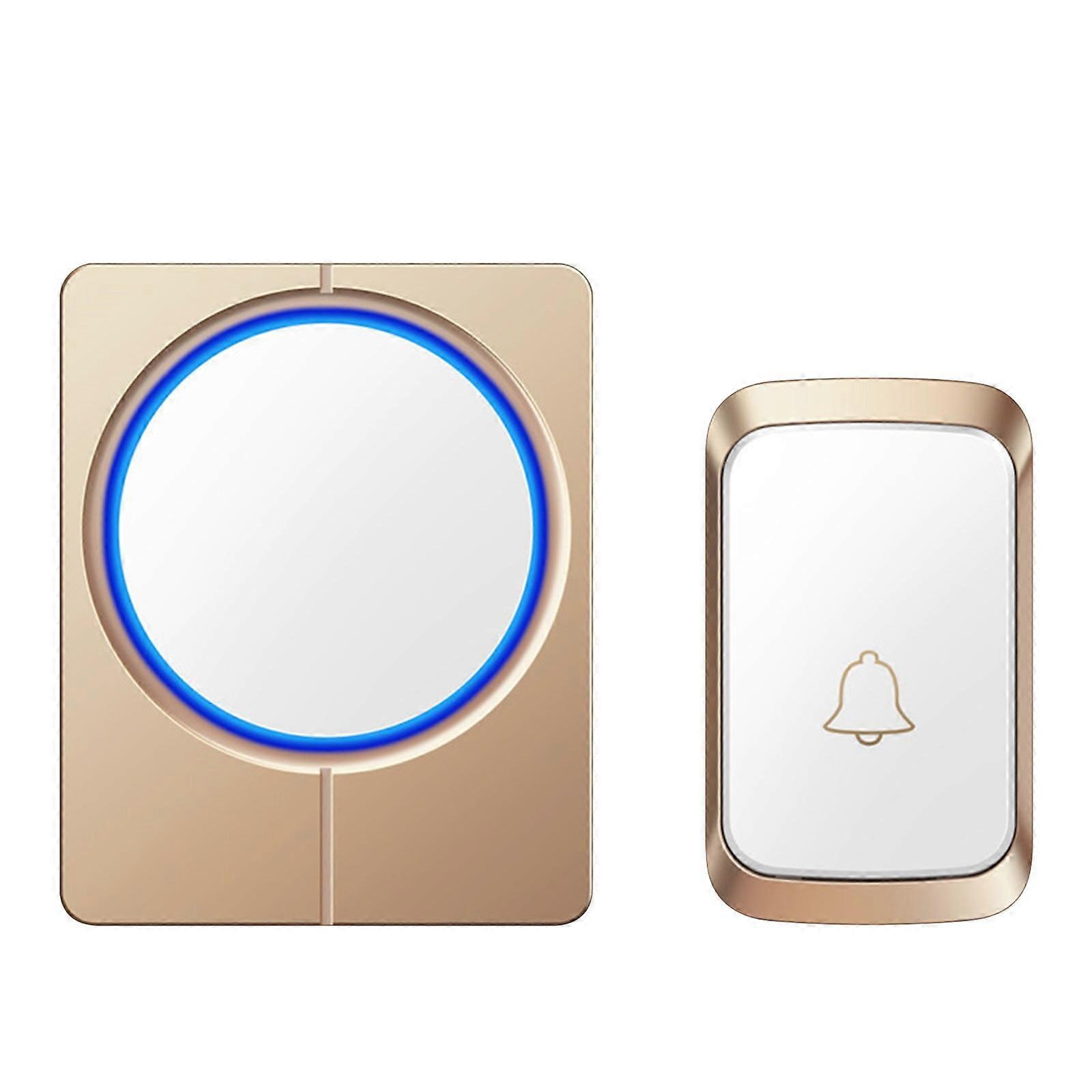 YATLTE Wireless Doorbell, 1300+ Ft Range, Waterproof with 2 Receivers & LED Indicators, Easy Setup for Home Office