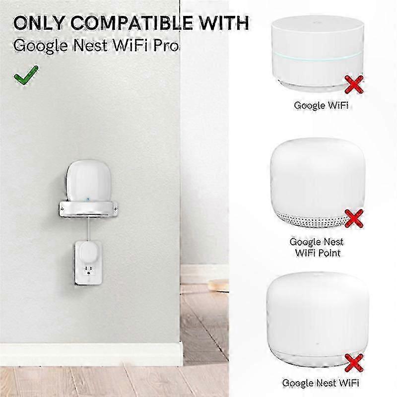 Wall Mounting Bracket for Intelligent Speaker and WiFi Pro, 1 Piece Storage Base