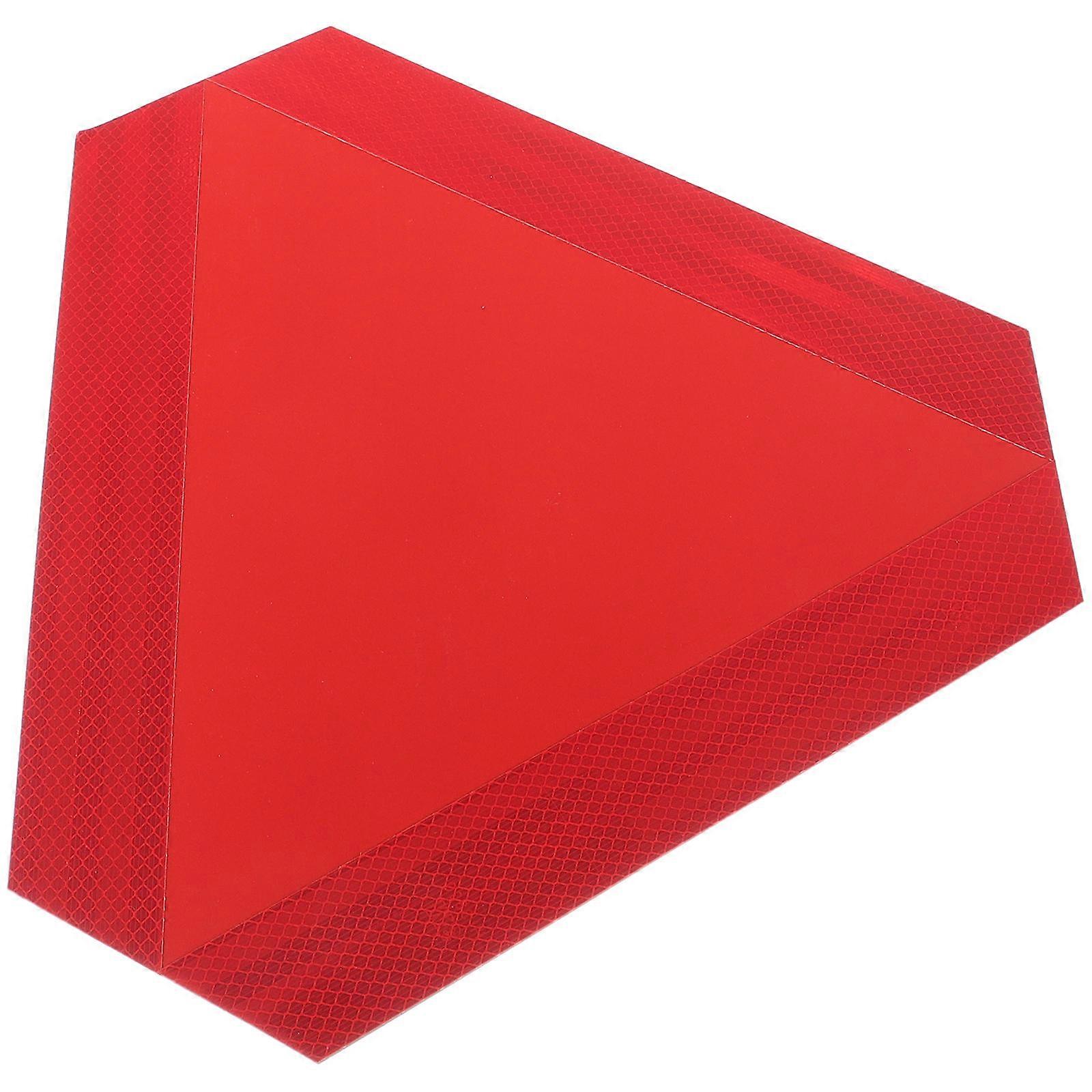 Slow Moving Vehicle Sign Reflective Board with Triangle Sign for Cars