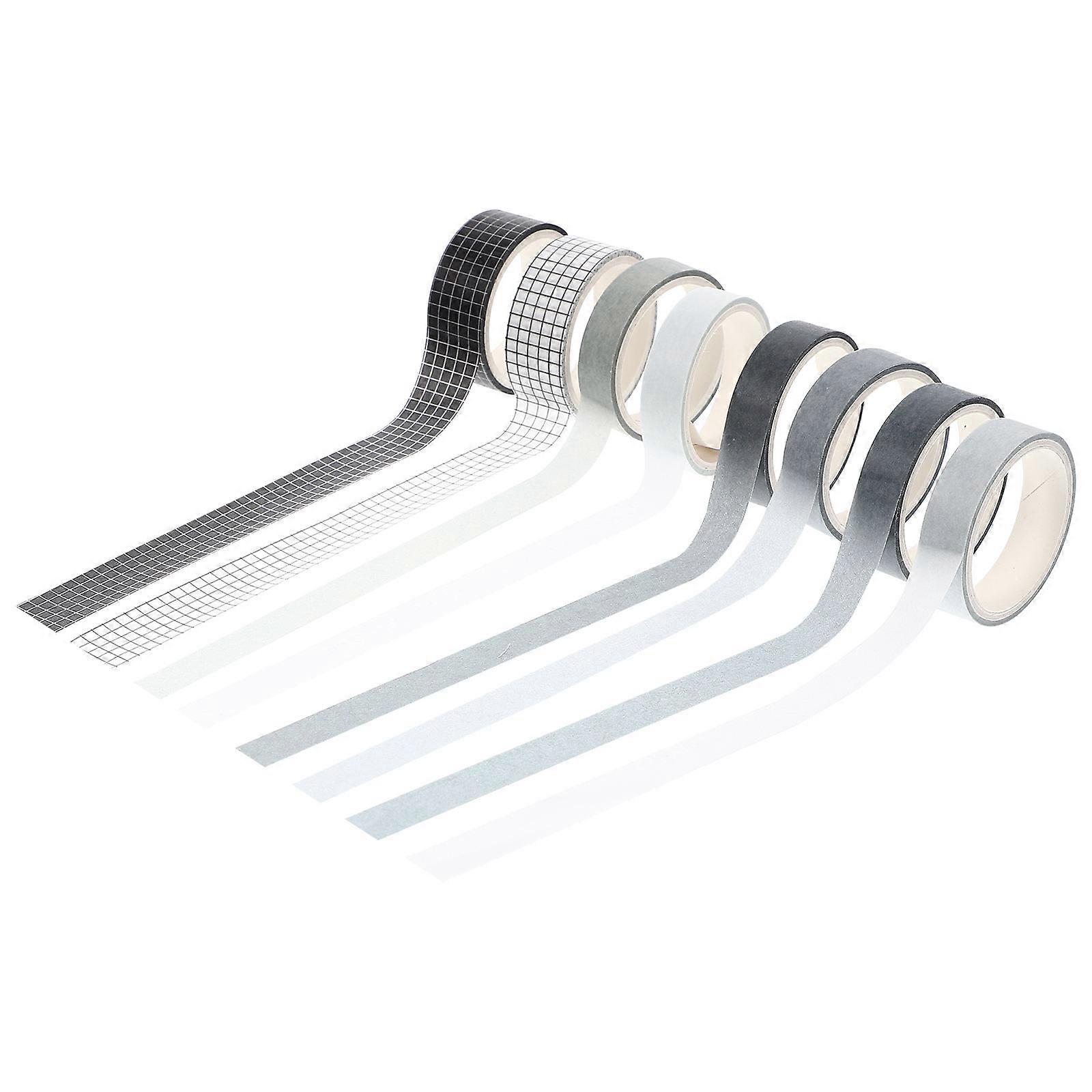 Multi Color Washi Tape for Gift Wrapping 8 Rolls Decorative Tape